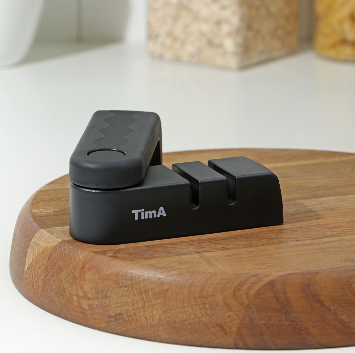 Ножеточка складная, черная