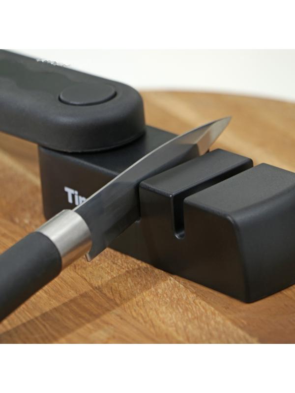 Ножеточка складная, черная