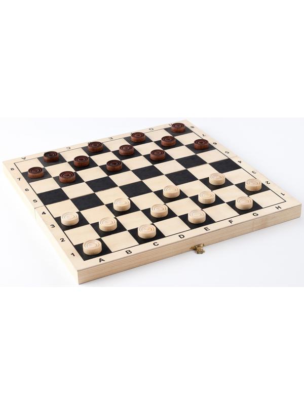 Фишки для нард и шашек, 30 шт, d-2.8 см, дерево