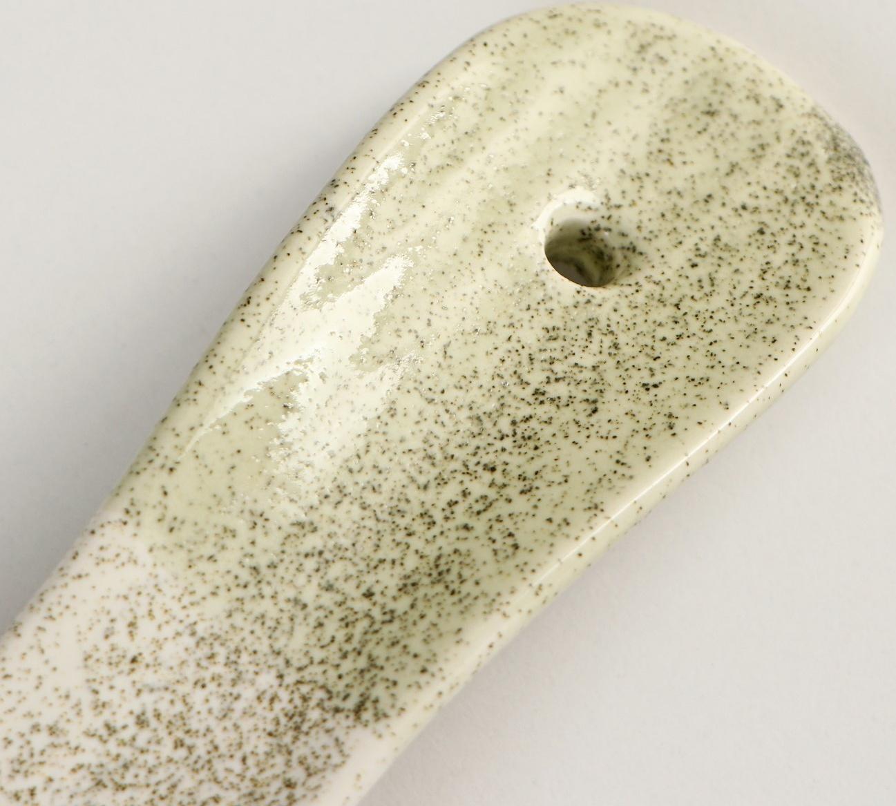 Подставка под ложку керамическая «Домик в деревне», 23×8,5×2,5 см