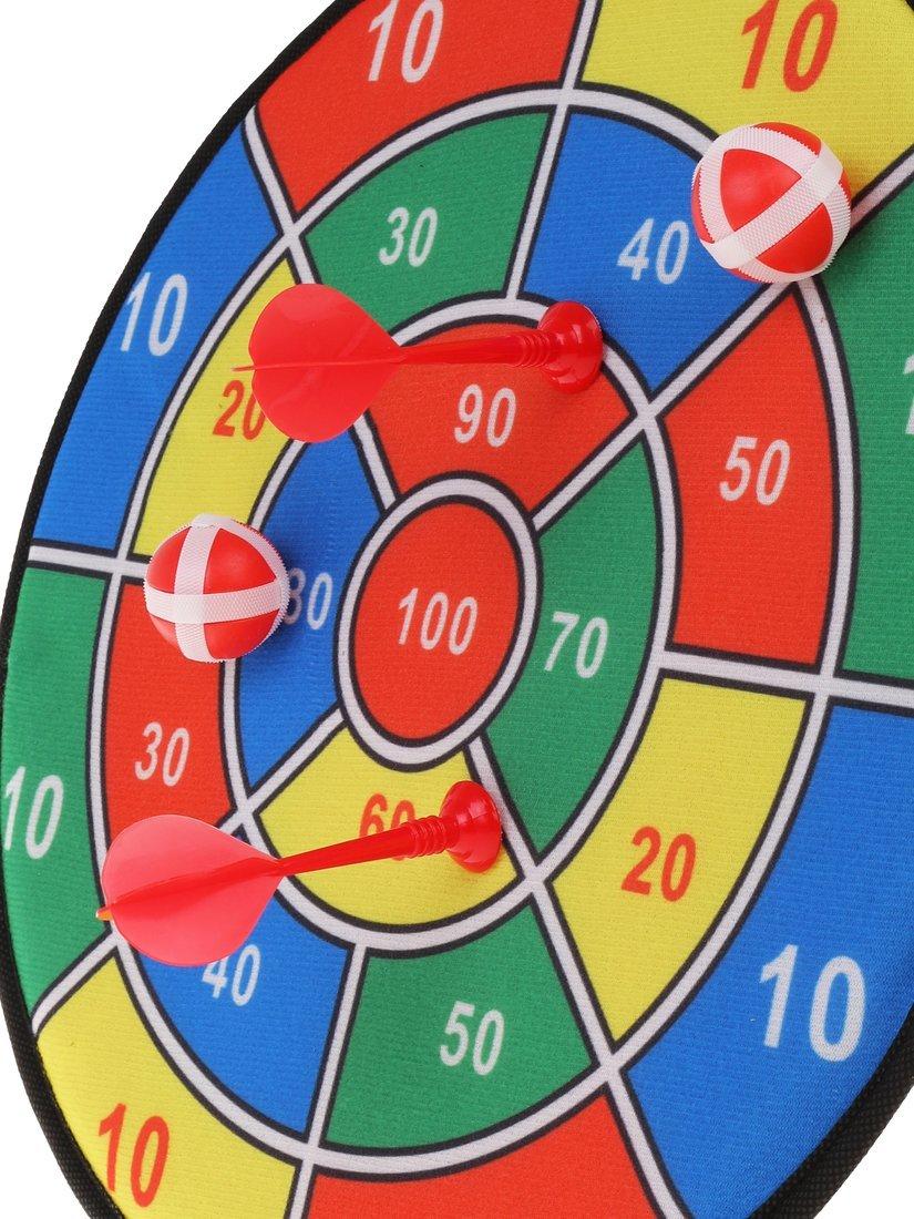 Дартс детский на липучках Moby Kids 14 дюймов (36 см.), 2 дротика и 2 шарика