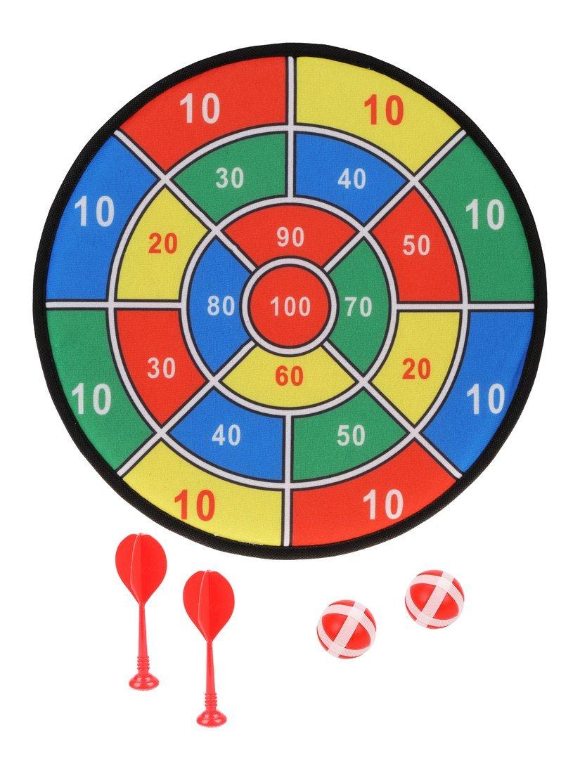 Дартс детский на липучках Moby Kids 14 дюймов (36 см.), 2 дротика и 2 шарика