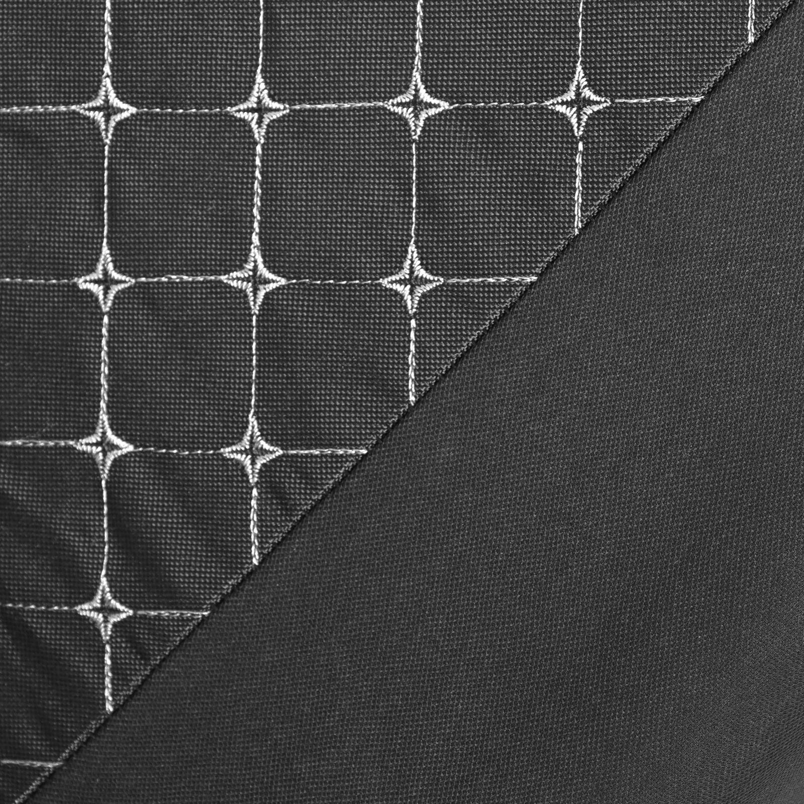 Авточехлы TORSO Premium, 11 предметов, белая строчка