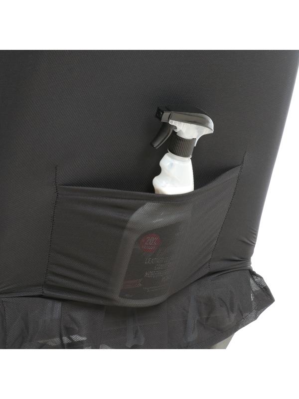 Авточехлы TORSO Premium, 11 предметов, белая строчка