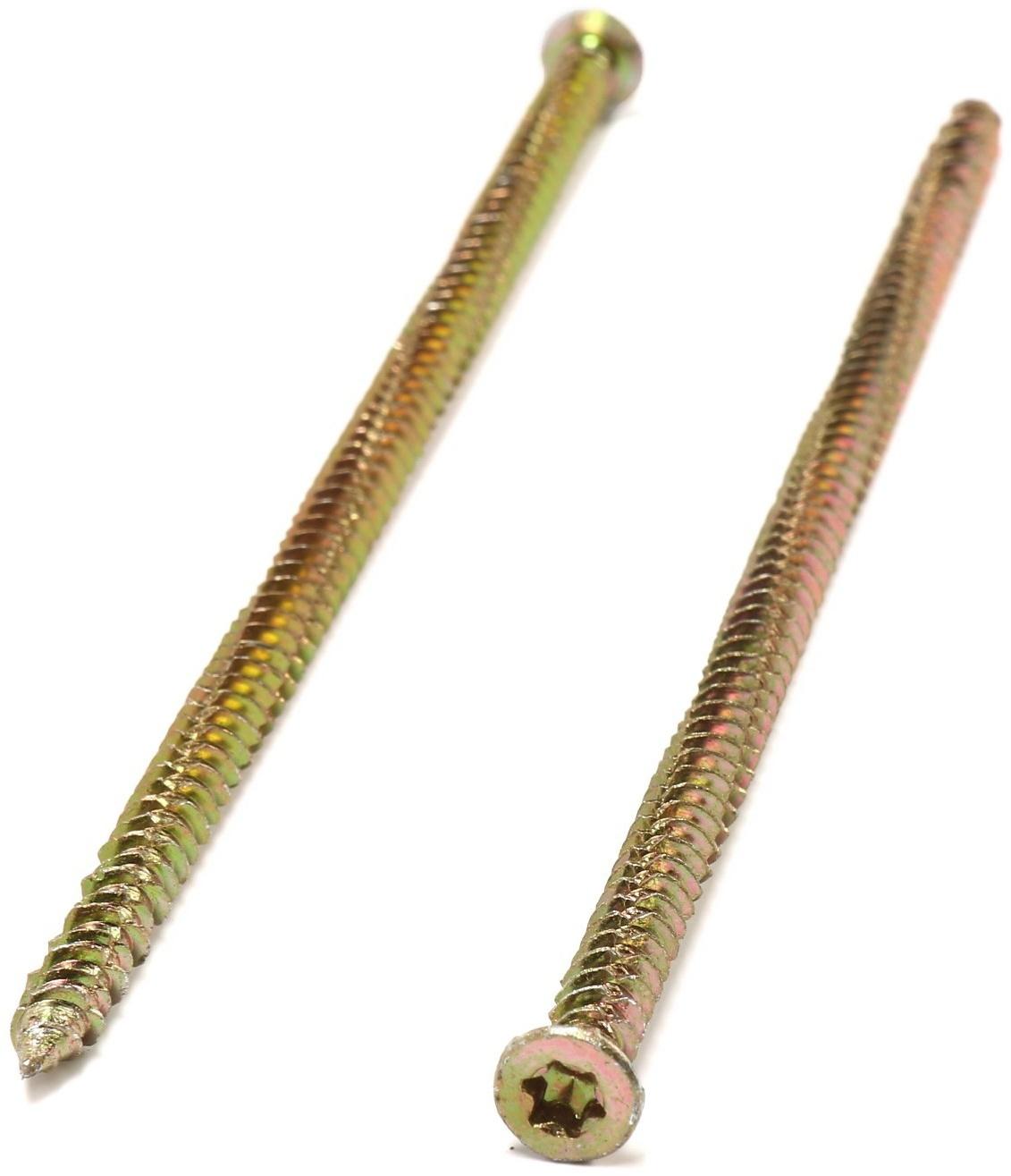 Шуруп по бетону, 7,5х202 мм, оцинкованный, 100 шт