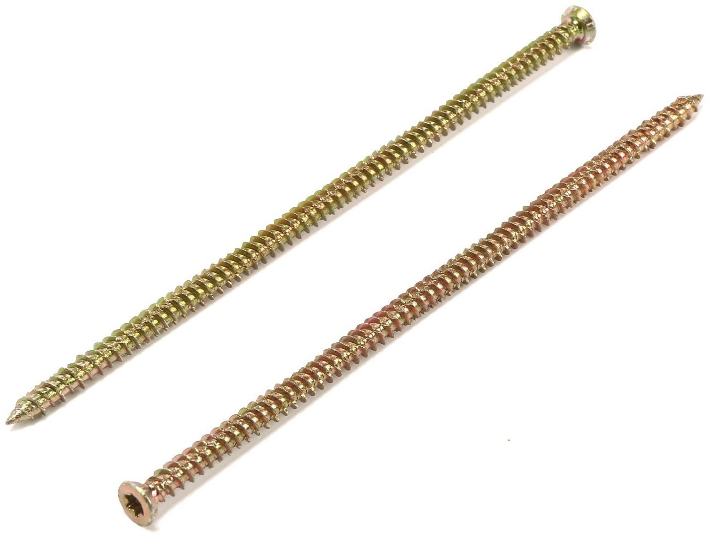 Шуруп по бетону, 7,5х202 мм, оцинкованный, 100 шт