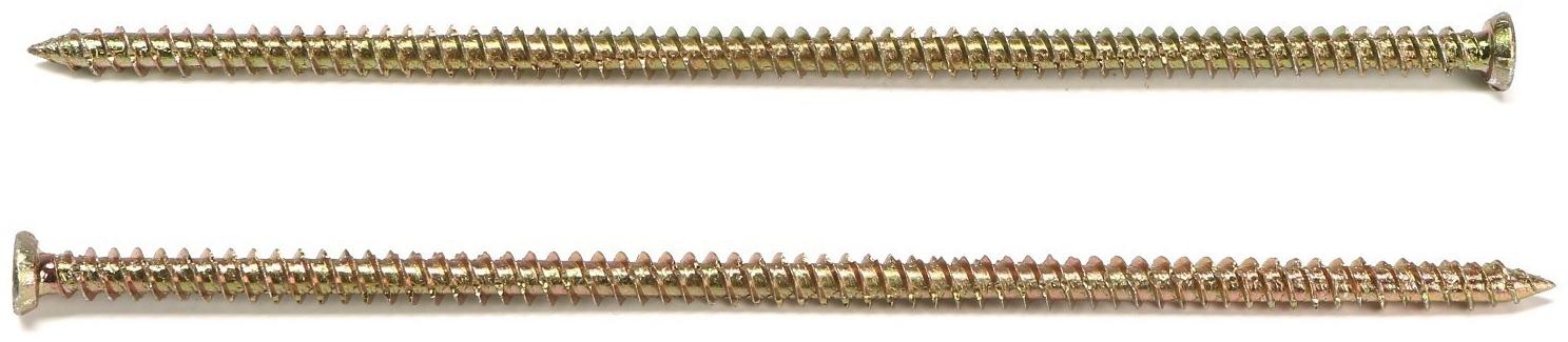 Шуруп по бетону, 7,5х202 мм, оцинкованный, 100 шт