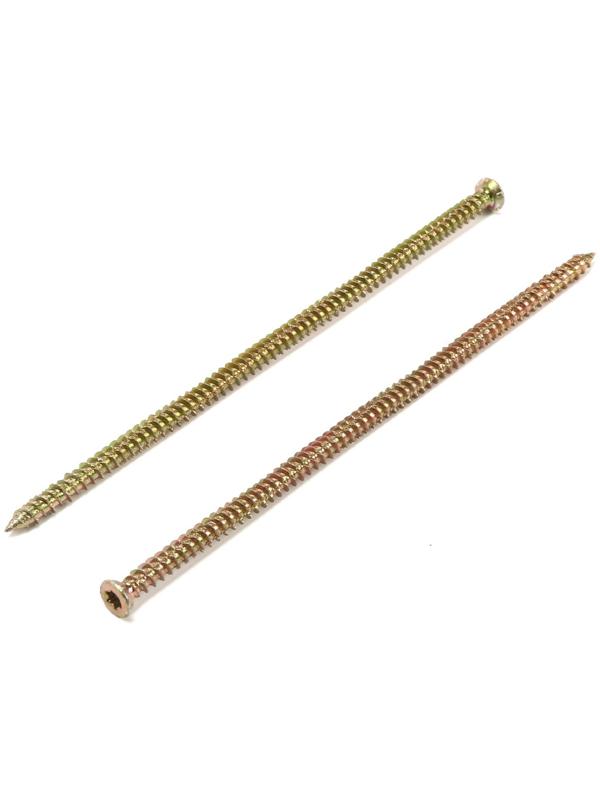 Шуруп по бетону, 7,5х202 мм, оцинкованный, 100 шт