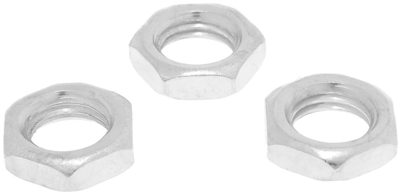 Гайка ЛОМ, низкая, DIN439, оцинкованная, М20, 1 кг