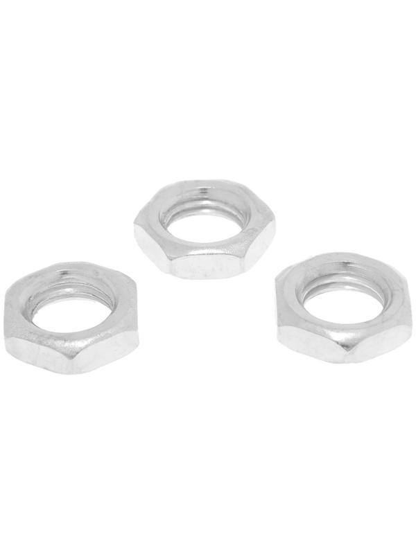 Гайка ЛОМ, низкая, DIN439, оцинкованная, М20, 1 кг