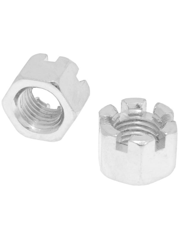 Гайка ЛОМ, корончатая, DIN935, оцинкованная, М20, 1 кг