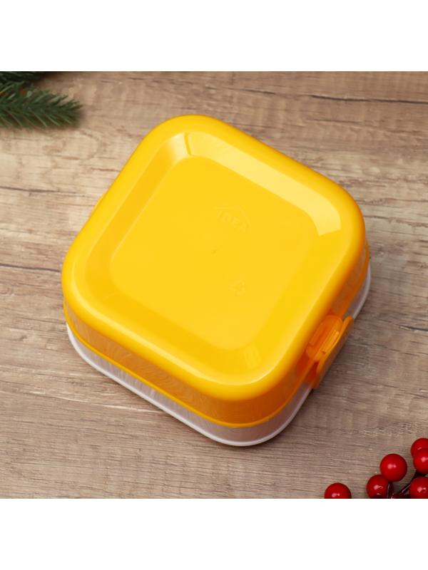 Ланч-бокс двухуровневый «Пингвин», отсеки по 400 мл