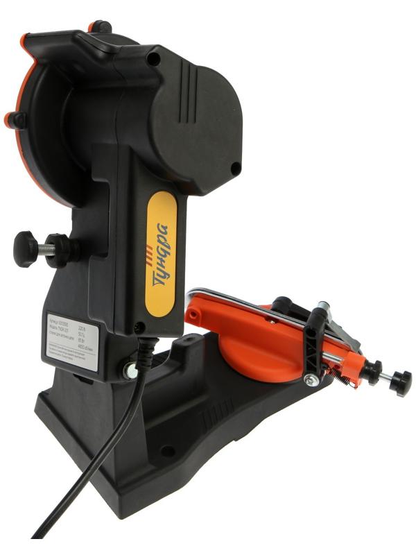 Станок для заточки цепи ТУНДРА, 220 В, 85 Вт, 4800 об/мин, 108х22х3.2/4.8 мм