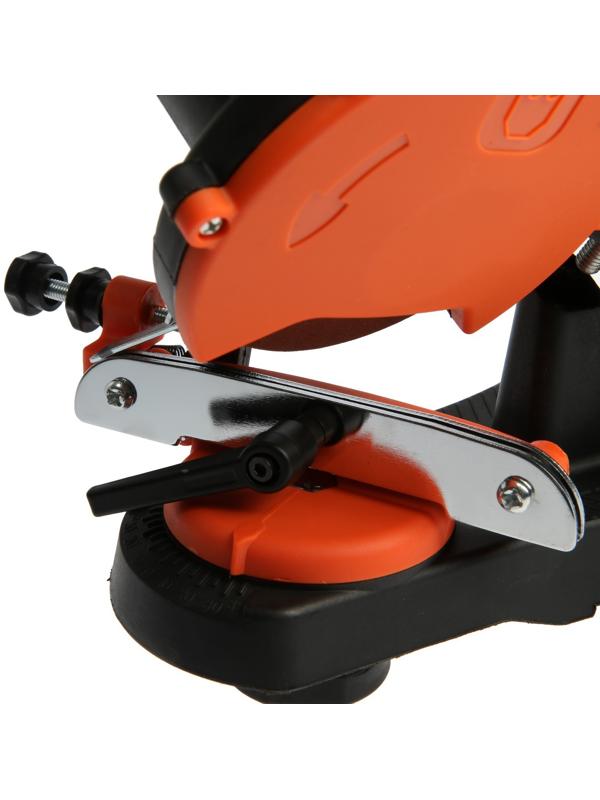 Станок для заточки цепи ТУНДРА, 220 В, 85 Вт, 4800 об/мин, 108х22х3.2/4.8 мм