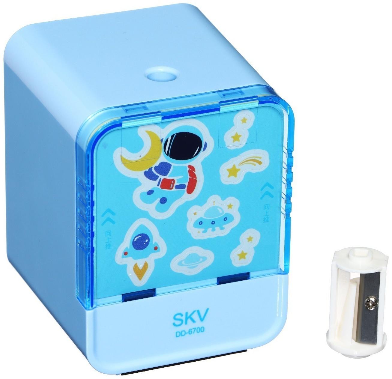 Точилка электрическая МИКС, (батарейки в комплект не входят). работает от 2-х AA батарееек