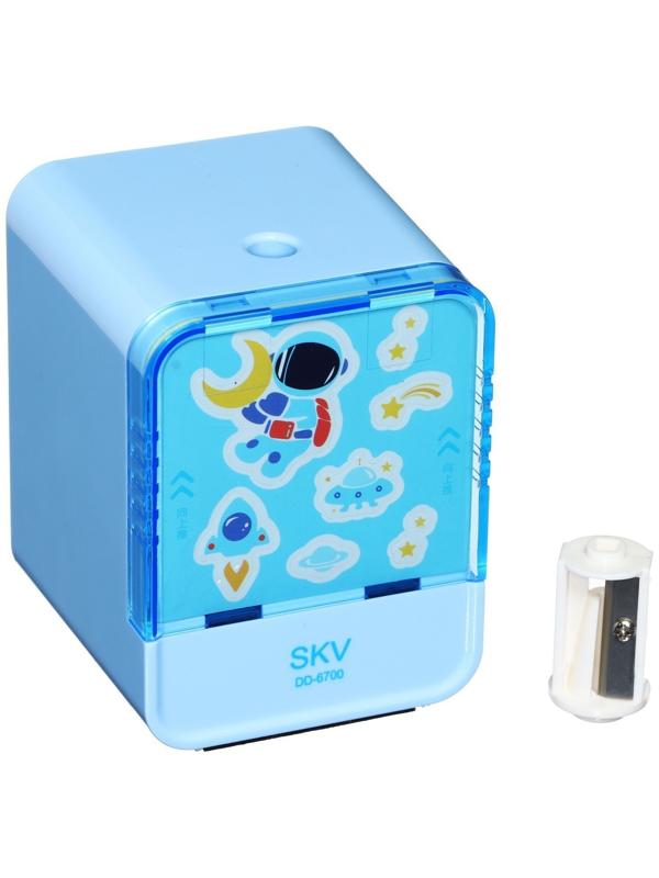 Точилка электрическая МИКС, (батарейки в комплект не входят). работает от 2-х AA батарееек