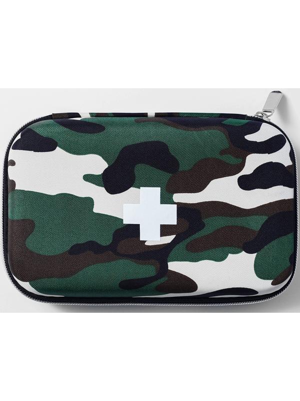 Каркасная аптечка камуфляж цвет, 21х13 см