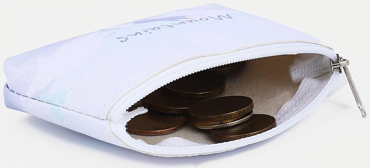 Кошелёк на молнии, цвет МИКС