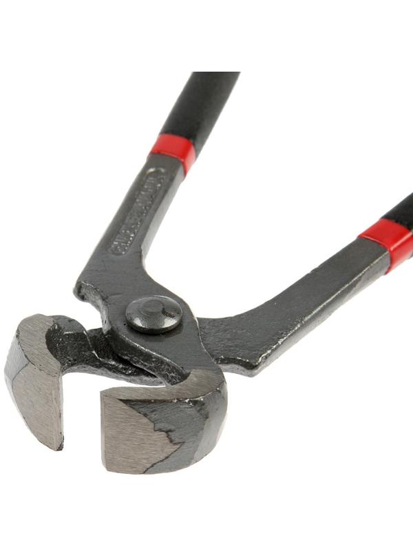 Клещи строительные ТУНДРА, обрезиненные рукоятки, 160 мм