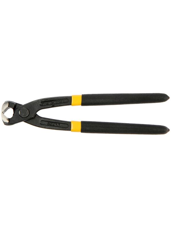 Клещи вязальные ТУНДРА, CrV, прямые обрезиненные рукоятки, 200 мм