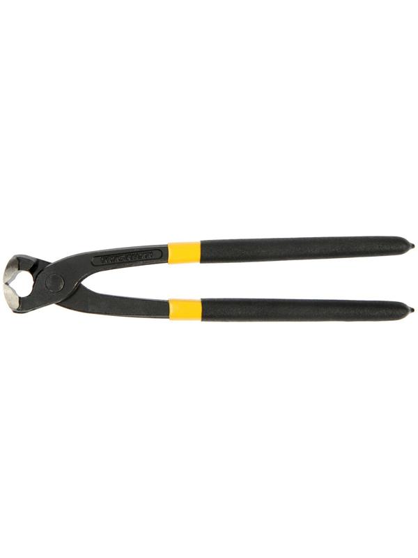 Клещи вязальные ТУНДРА, CrV, прямые обрезиненные рукоятки, 250 мм