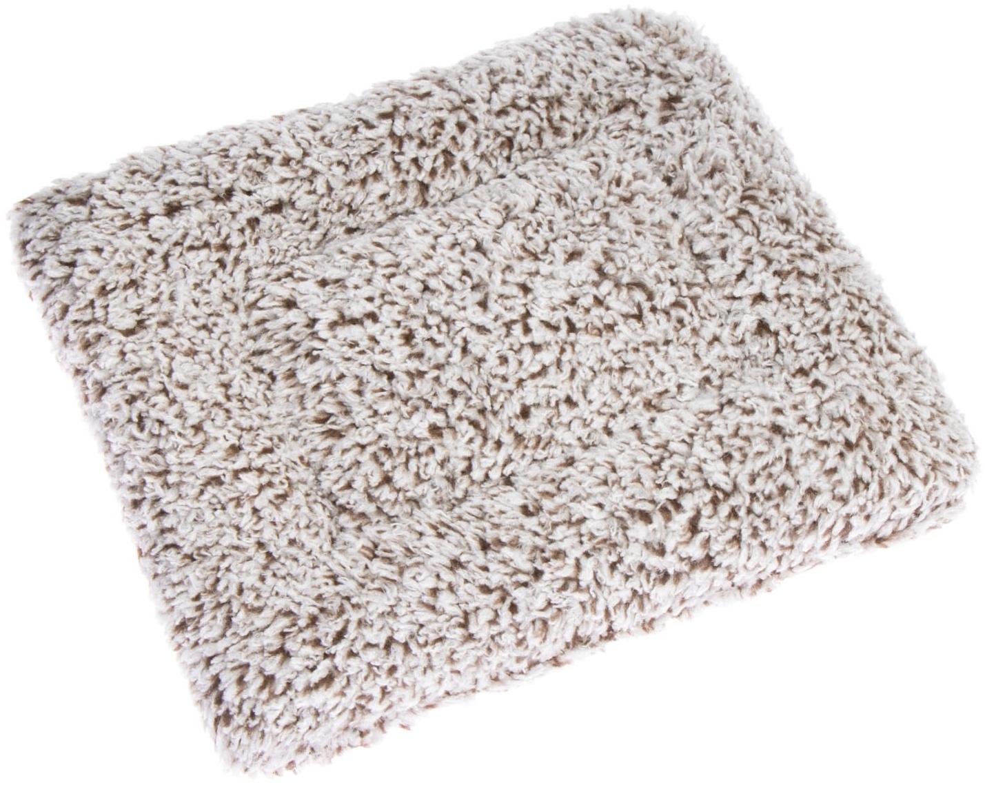 Игрушка на панель авто, собака на подушке, белый окрас