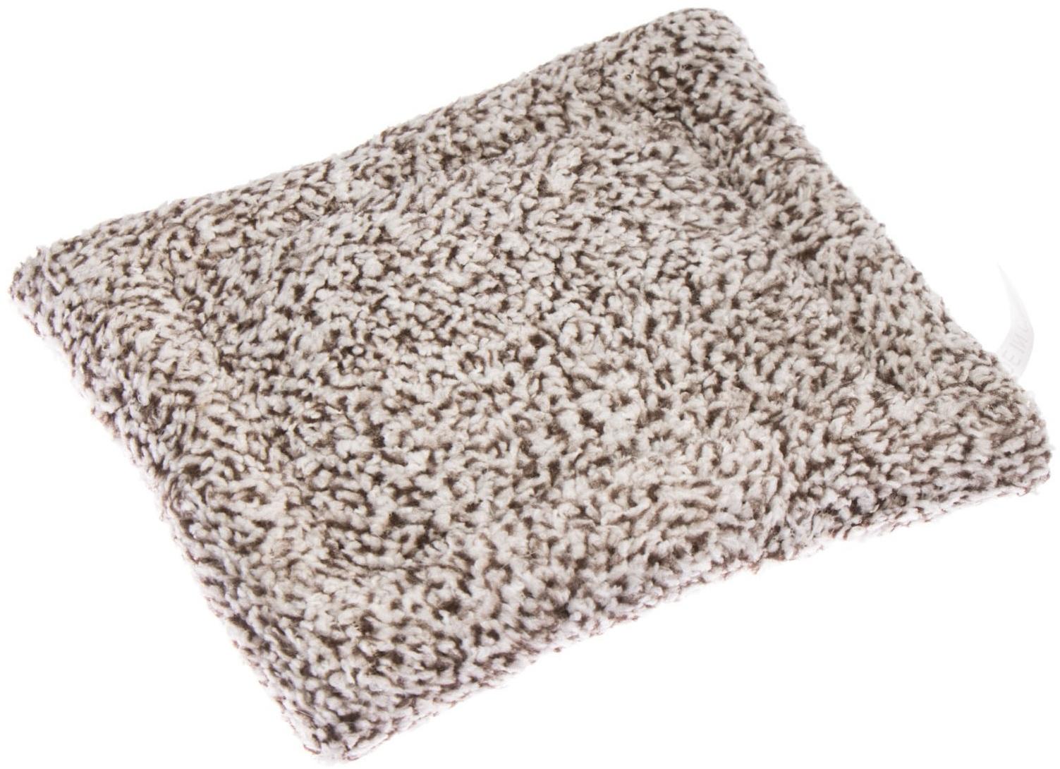 Игрушка на панель авто, собака на подушке, серый окрас