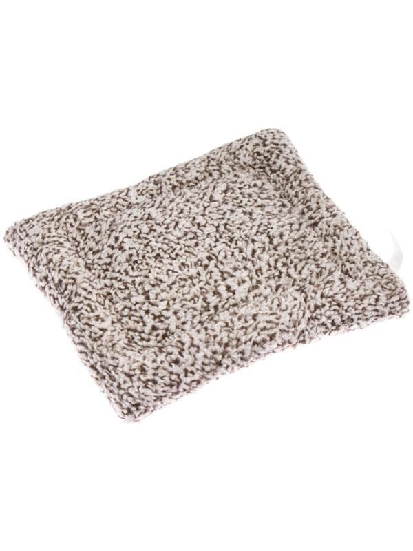 Игрушка на панель авто, собака на подушке, серый окрас