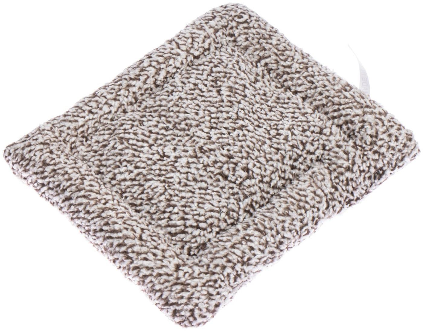 Игрушка на панель авто, собака на подушке, бело-черный окрас