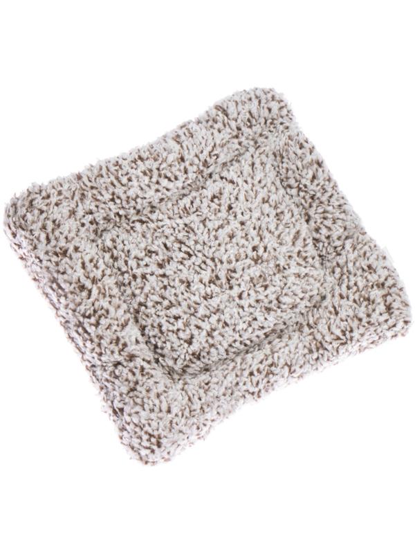 Игрушка на панель авто, кошечка на подушке, бело-рыжий окрас