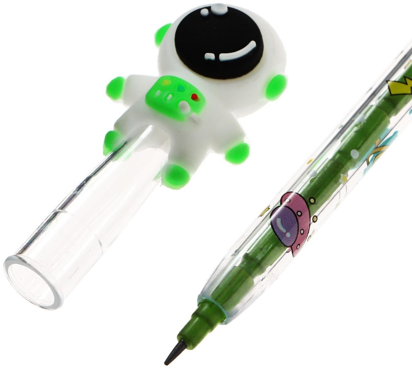 Карандаш секционный чернографитный Космонавт МИКС