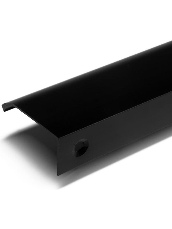 Ручка торцевая CAPPIO, L=150 мм, м/о 128 мм, цвет черный