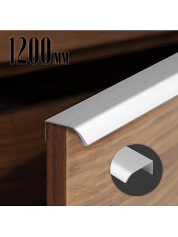 Ручка торцевая CAPPIO, L=1200 мм, м/о 1160 мм, цвет матовый хром