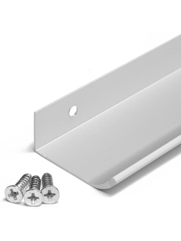 Ручка торцевая CAPPIO, L=1200 мм, м/о 1160 мм, цвет матовый хром