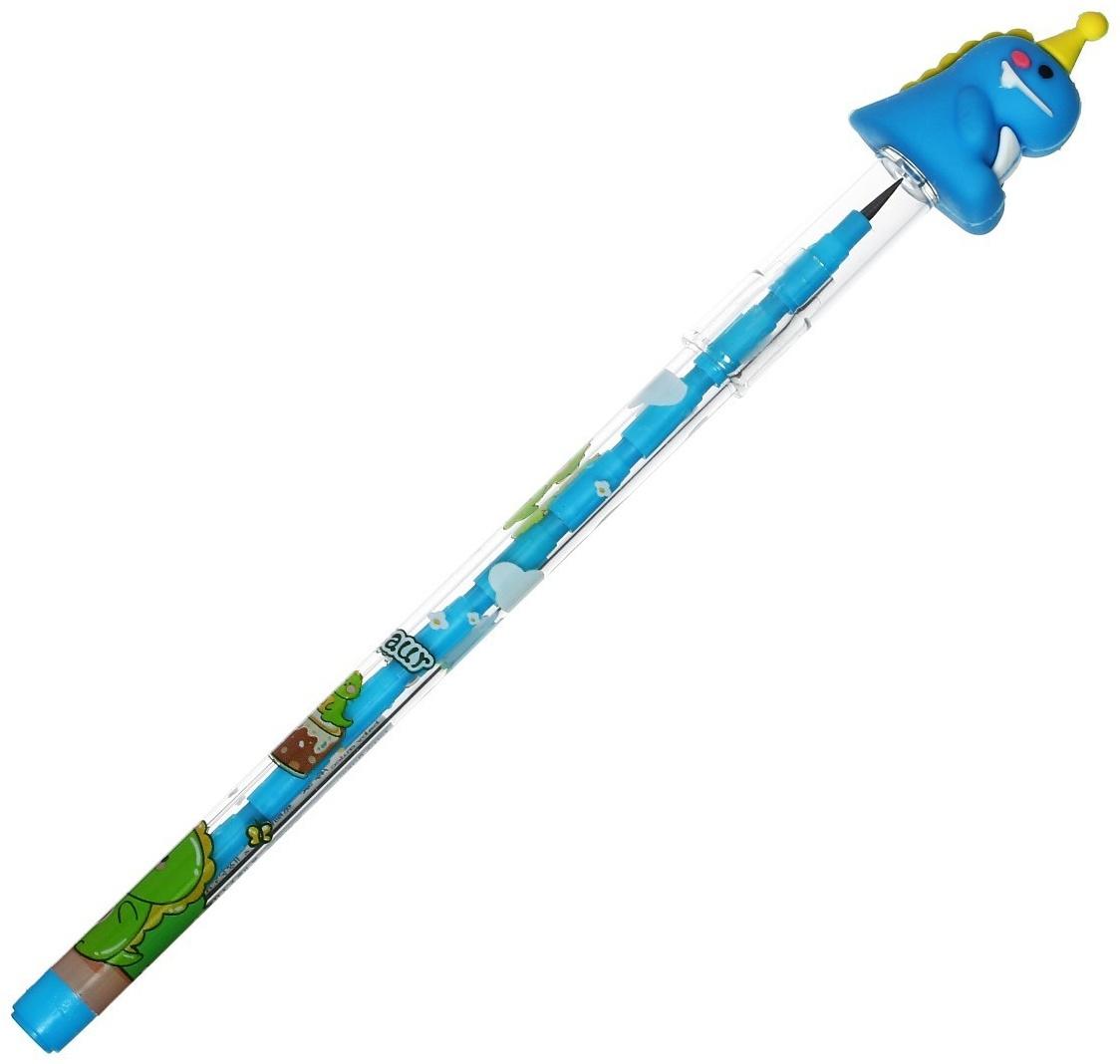 Карандаш секционный-прикол МИКС Динозавр