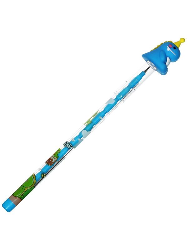 Карандаш секционный-прикол МИКС Динозавр