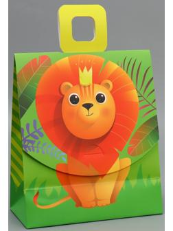 Пакет с формовым клапаном «Львенок», 23 × 27 × 11.5 см