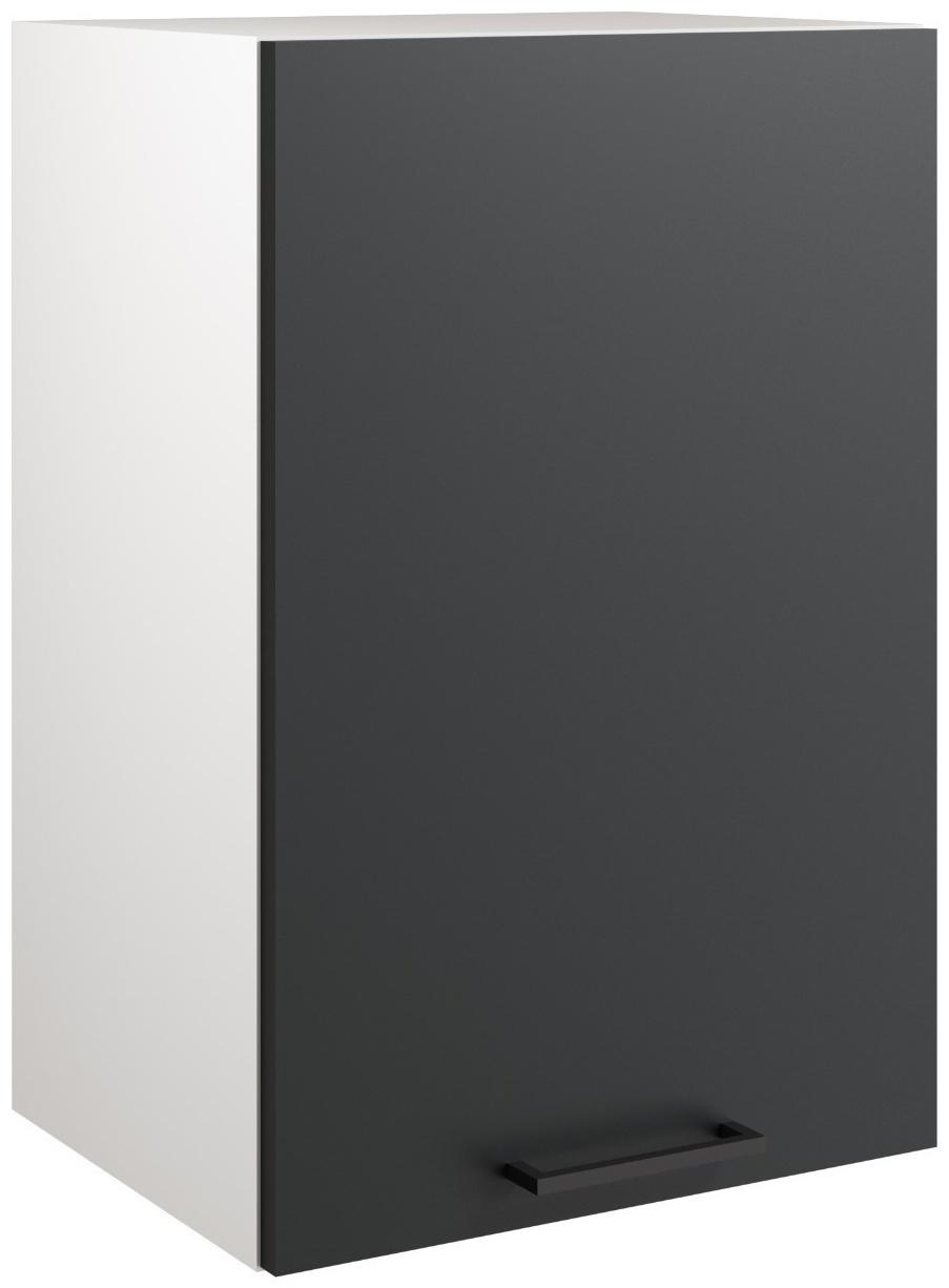 Шкаф навесной 400 Симпл, 400х300х600, Антрацит/Белый