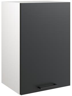 Шкаф навесной 400 Симпл, 400х300х600, Антрацит/Белый