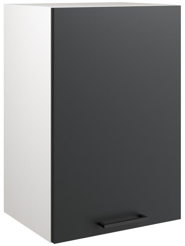 Шкаф навесной 400 Симпл, 400х300х600, Антрацит/Белый