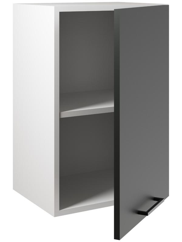 Шкаф навесной 400 Симпл, 400х300х600, Антрацит/Белый