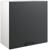 Шкаф навесной 600 Симпл, 600х300х600, Антрацит/Белый
