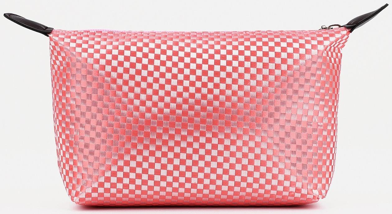 Косметичка на молнии, цвет розовый