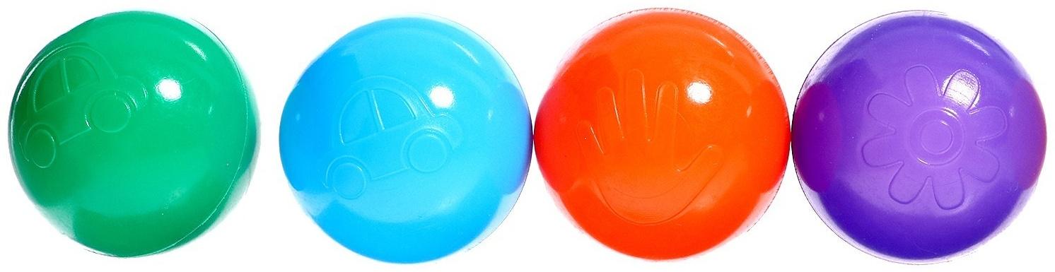 Шарики для сухого бассейна, диаметр — 5 см, 50 шт.