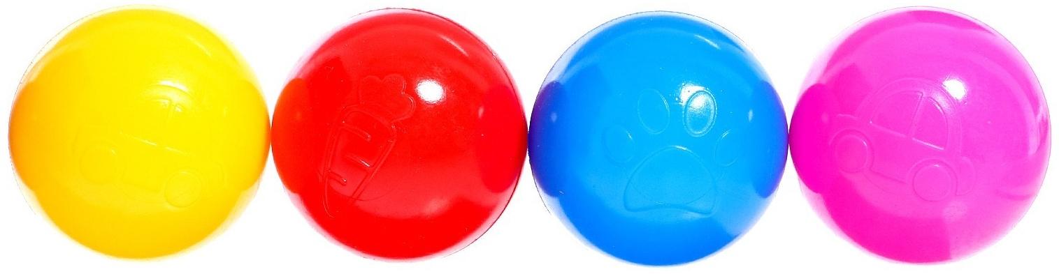 Шарики для сухого бассейна, диаметр — 5 см, 50 шт.