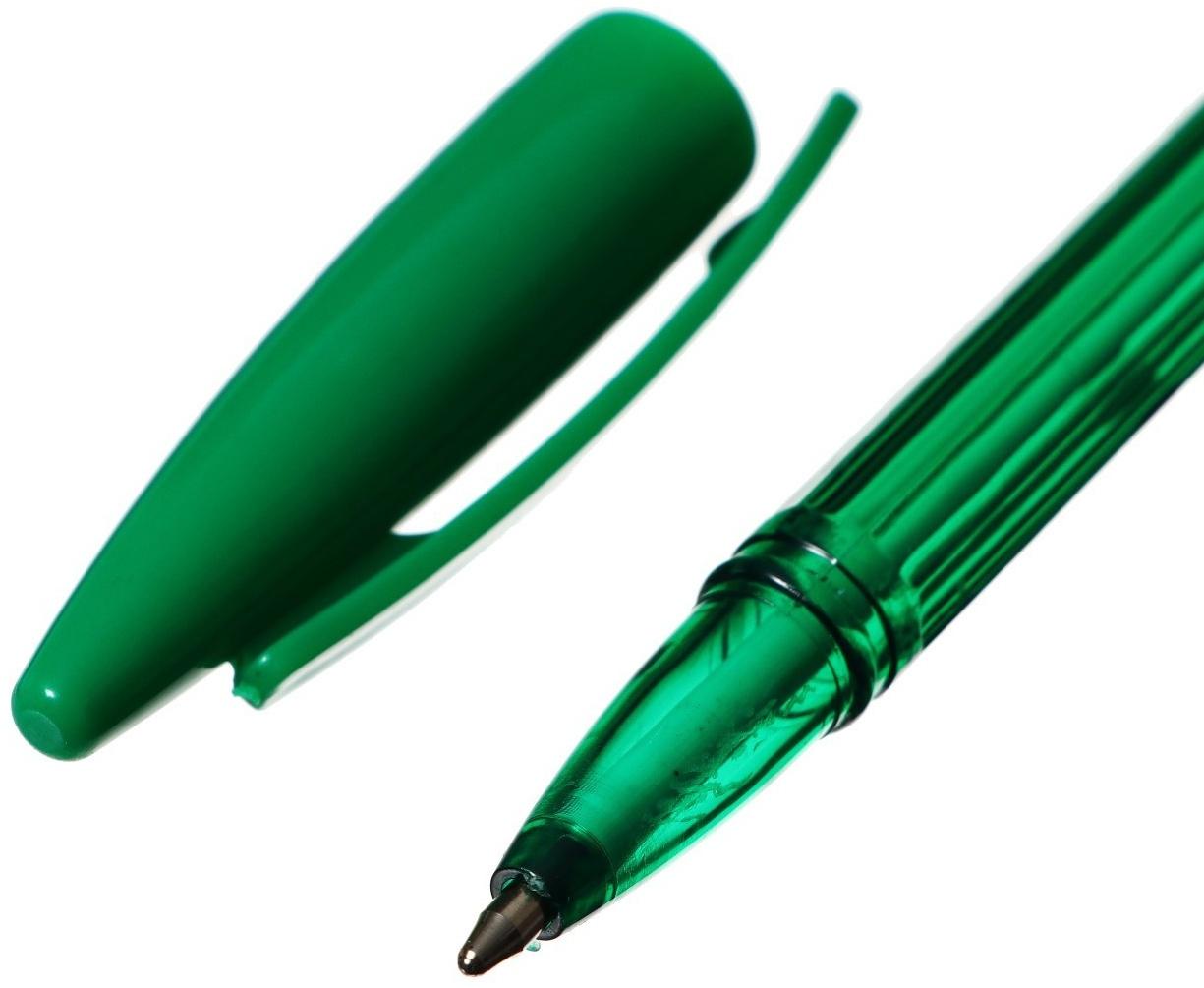 Набор шариковых ручек 10 цветов, корпус в цвет стержня, в блистере