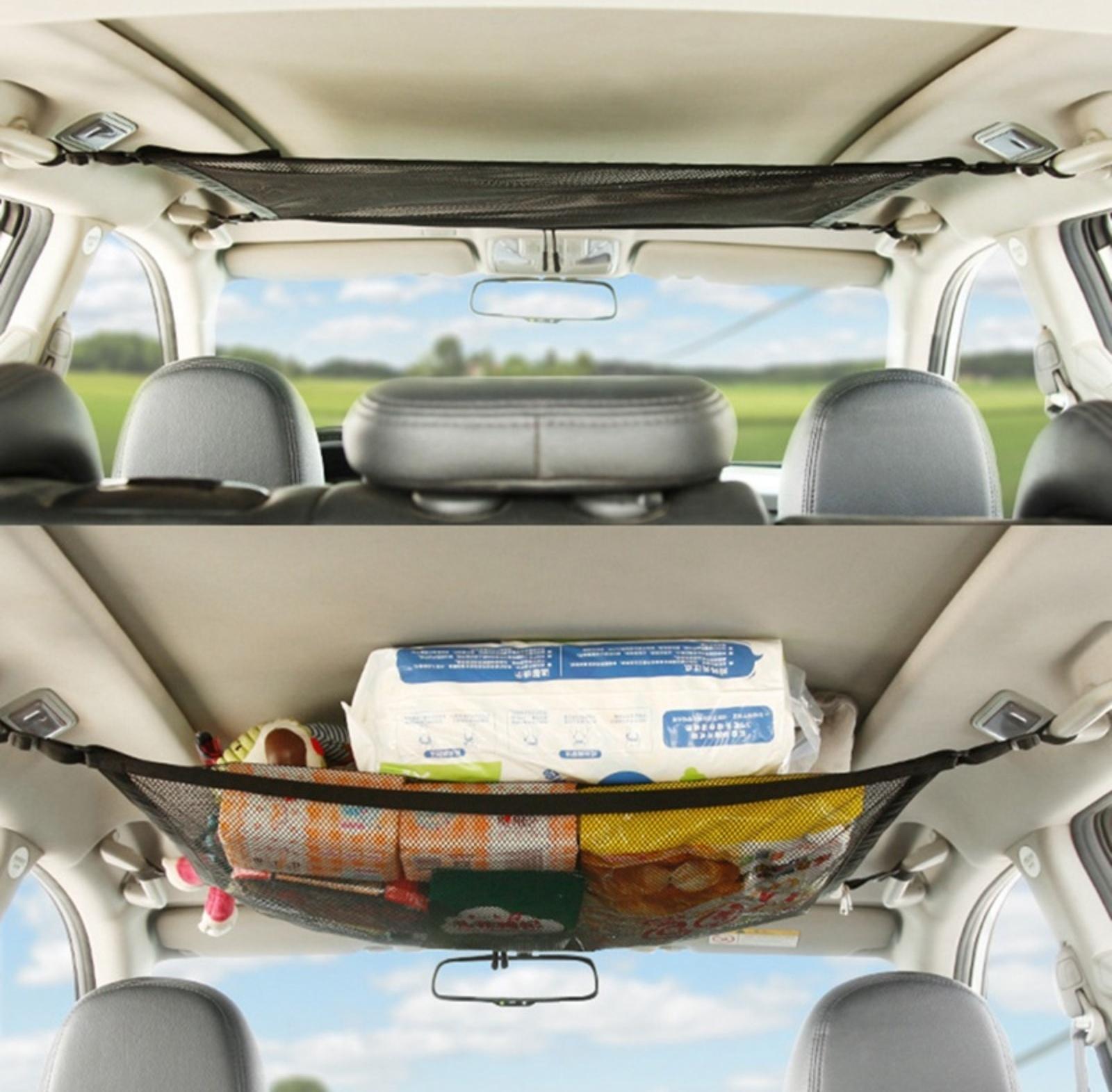 Сетка для хранения багажа, потолочная Размер: 79×57 см