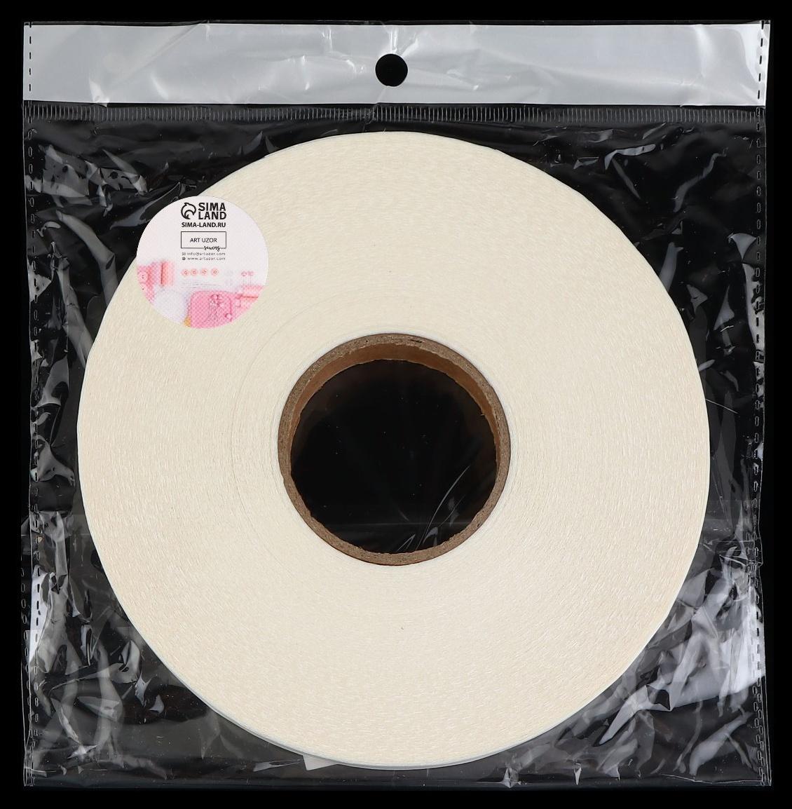 Паутинка клеевая, сеточка, 15 мм, 73 ± 1 м, цвет белый