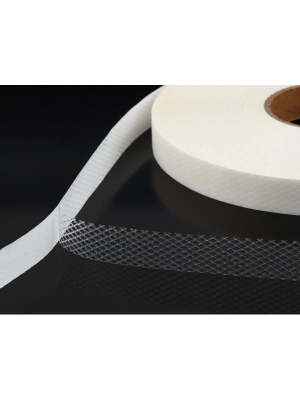 Паутинка клеевая, сеточка, 15 мм, 73 ± 1 м, цвет белый