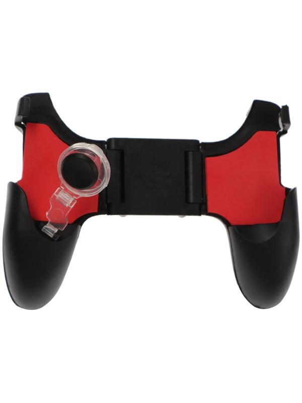 Набор игровой LuazON 4 в 1, джойстик, ширина до 18 см, 1 стик, 2 курка, черно-красный